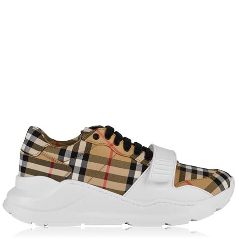 burberry check trainers